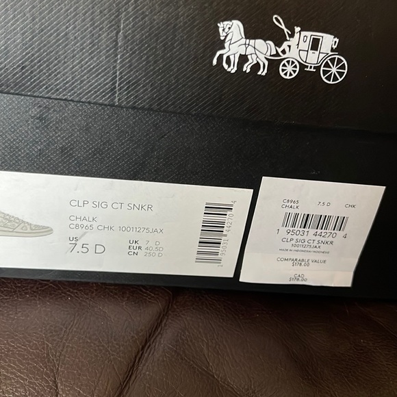 Coach Shoes - Coach sneakers CLP SIG CT SNKR
